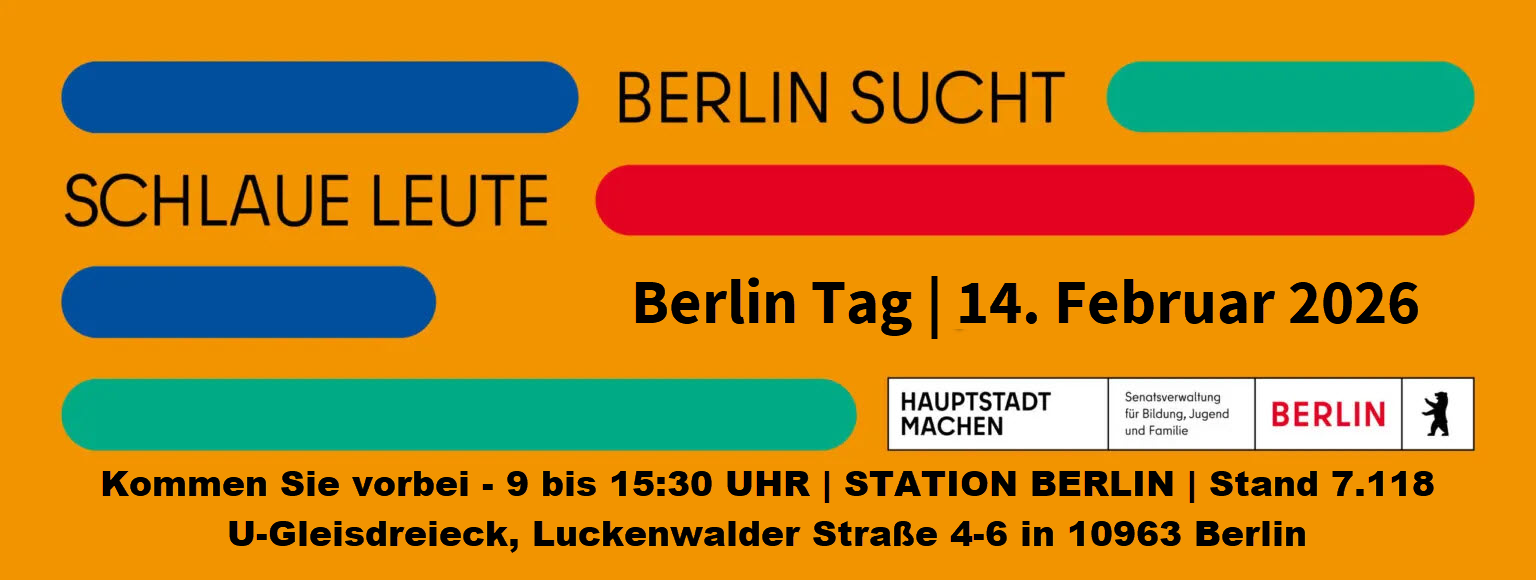 Berlin Tag 2026 &ndash; Lernen Sie uns am Valentinstag kennen